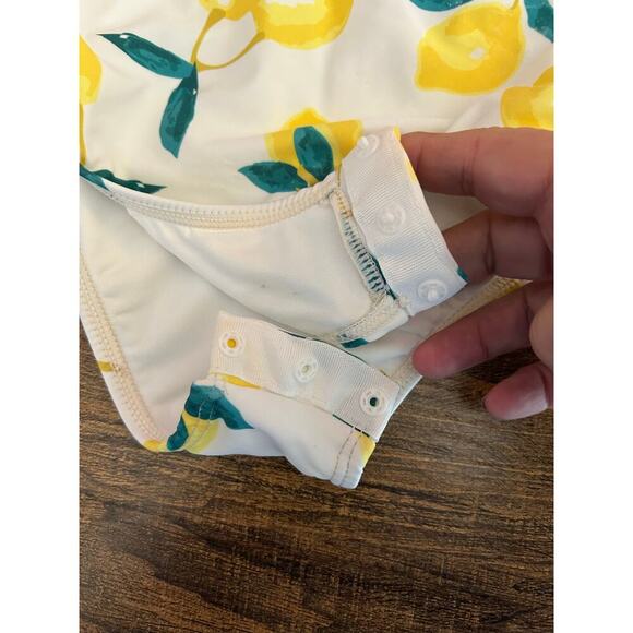 JESSICA SIMPSON Girl’s One Piece RashGuard Swim Suit / Size: 24 Months - Picture 4 of 9